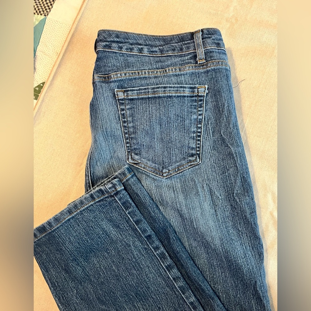 Classic Blue Denim Jeans joneswear plus size 16-18
